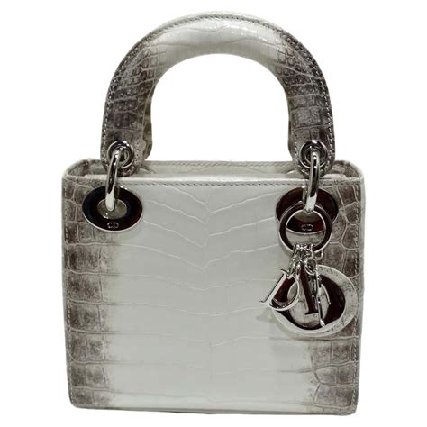 lady dior crocodile handbag|Lady Dior bag price.